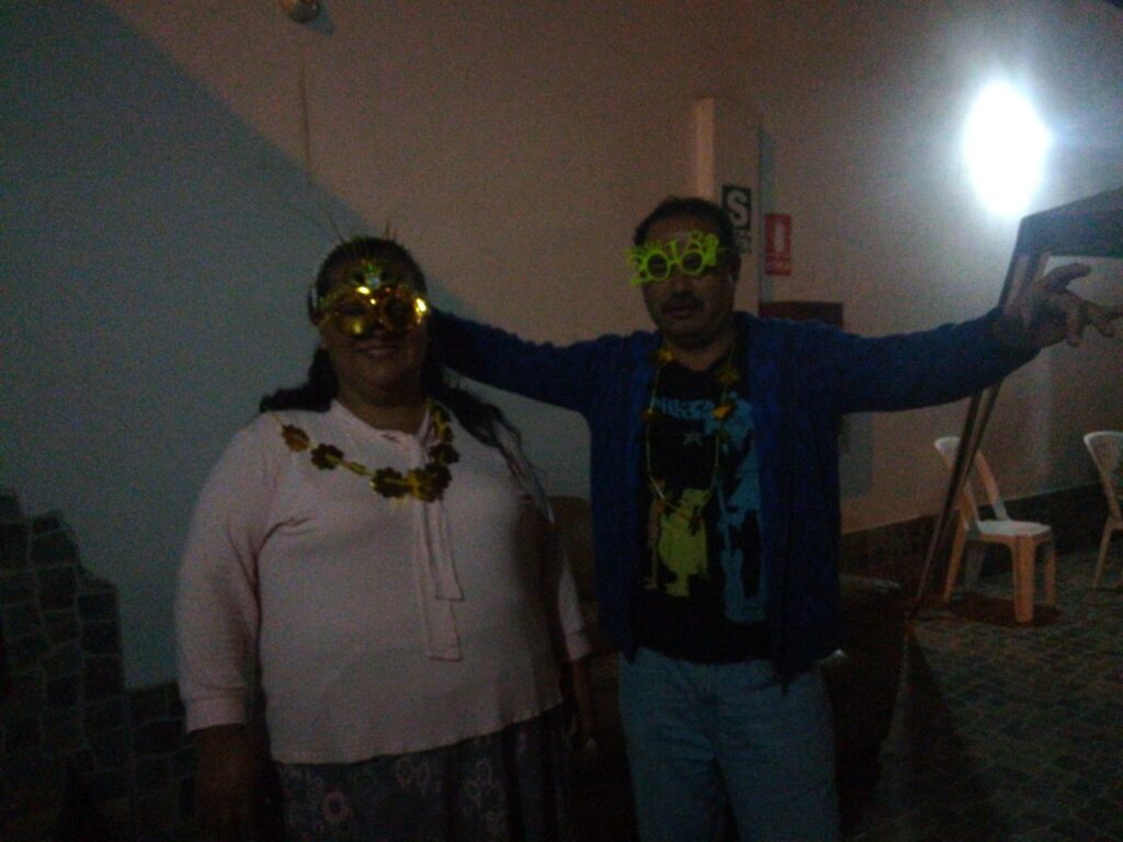 Celebramos el año nuevo en la casa, todos la pasaron super!!!