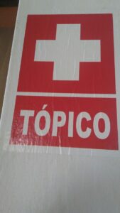 Completo tópico de medicamentos para una medicación estricta 