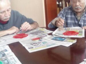 casa e reposo, activiades diarias